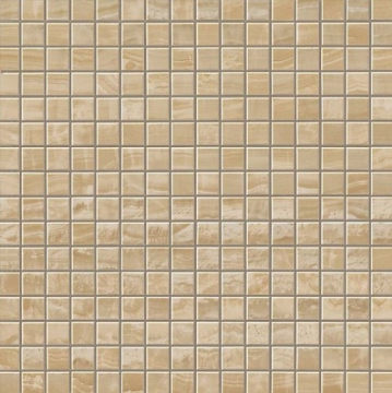 Мозаика AEO0 Marvel Gold Onyx Mosaico Lappato 30x30 Atlas Concorde