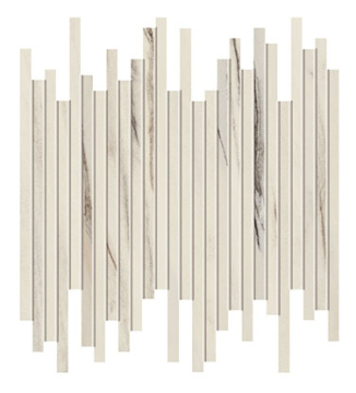 Мозаика AOU4 Marvel Bianco Fantastico Line Lapp 30,5x26 Atlas Concorde