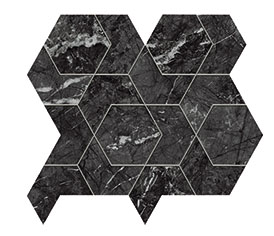 Мозаика AOV0 Marvel Grigio Intenso HEX 25,4x29,6 Atlas Concorde