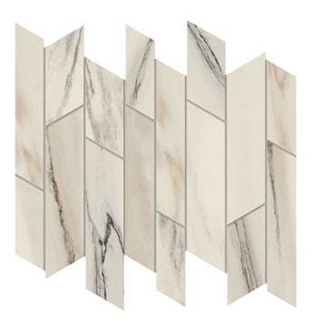 Мозаика AOVQ Marvel Bianco Fantastico Liberty Lappato 31,8x26,1 Atlas Concorde