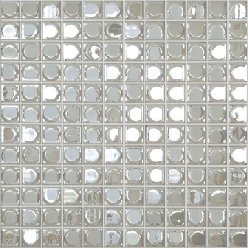 Мозаика Aura №100 Белый (на сетке) 31.7x31.7 Vidrepur