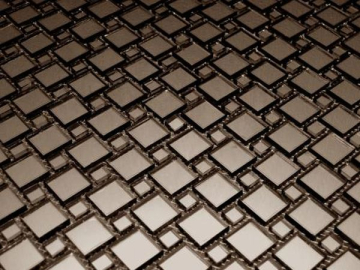 Мозаика BB20 Мозаика зеркальная на сетке (2x2+1x1) 30.9x30.9 Vivere