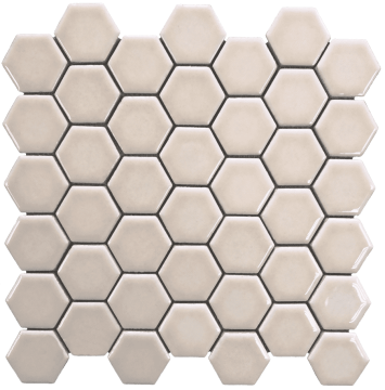 Мозаика Beige Hexagon 30.15х30.15 Bars Crystal