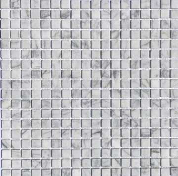 Мозаика Bianco Carrara Tum 15x15х4 мм Orro Mosaic