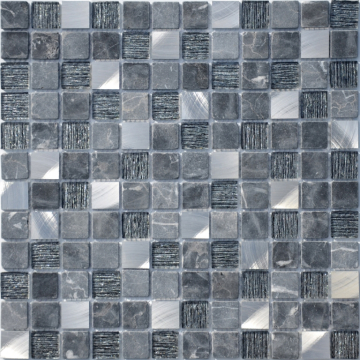 Мозаика Black Velvet 23x23x4 298x298 Caramelle Mosaic