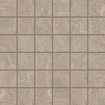 Мозаика BR02 Bernini Beige Мозаика полированная (5х5) 30x30 Estima