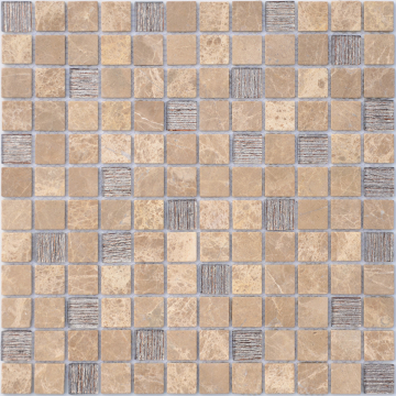Мозаика Bronze Velour 23x23x4 298x298 Caramelle Mosaic