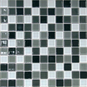 Мозаика Carbon mix (стекло) 25*25 300*300 Bonaparte