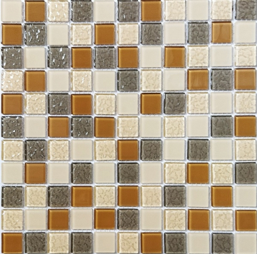 Мозаика CD 449 Мозаика из стекла 30x30 (чип 2.5x2.5) TonoMosaic