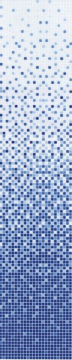 Мозаика COV09 голубой (1-9) (сетка) 327*327 NSmosaic