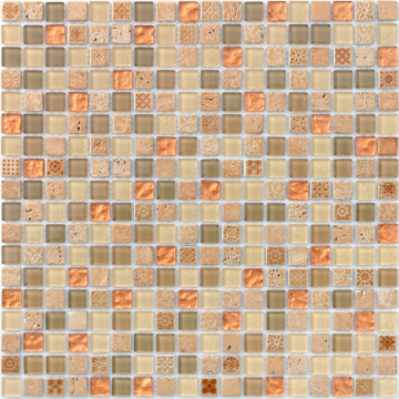Мозаика Cozumel 15x15x4 (ПУ) 305x305 Caramelle Mosaic