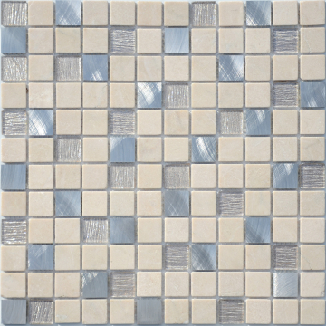Мозаика Cream Velour 23x23x4 298x298 Caramelle Mosaic