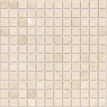 Мозаика Crema Marfil Mat 23x23x4 (ПУ) 298x298 Caramelle Mosaic