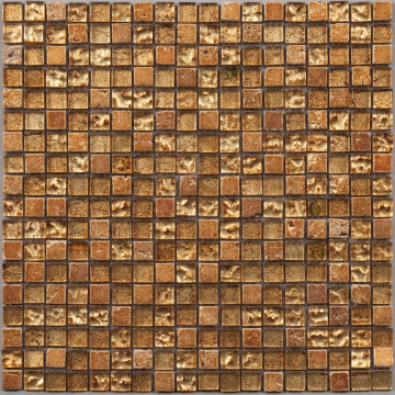 Мозаика DAO-05 стекло + камень 1,5х1,5 30х30 DAO