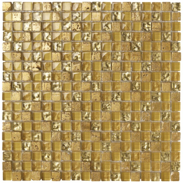 Мозаика DAO-34 стекло+камень 1.5х1.5 30х30 DAO