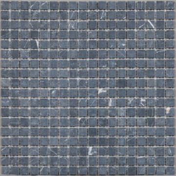 Мозаика DAO-505-15-4 Nero Marquina мрамор 1.5х1.5 30х30 DAO