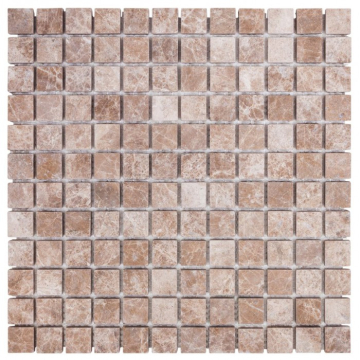 Мозаика DAO-531-23-8 Light Emperador 2.3х2.3 30х30 DAO