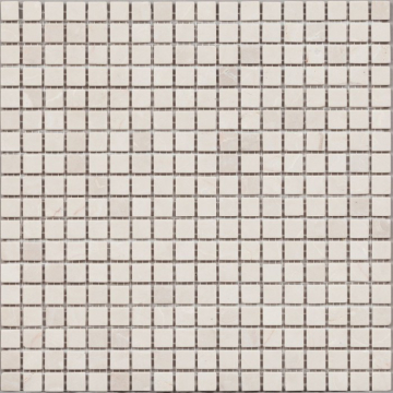 Мозаика DAO-533-15-4 Cream Marfil мрамор 1.5х1.5 30х30 DAO