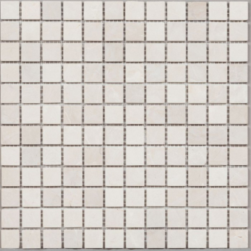 Мозаика DAO-533-23-4 Cream Marfil мрамор 2.3х2.3 30х30 DAO