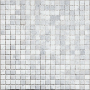 Мозаика DAO-536-15-4 Carrara мрамор 1.5х1.5 30х30 DAO
