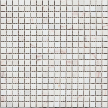 Мозаика DAO-537-15-4 Pink Porriny мрамор 1.5х1.5 30х30 DAO
