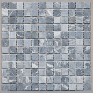 Мозаика DAO-538-23-4 Silver Grey мрамор 2.3х2.3 30х30 DAO