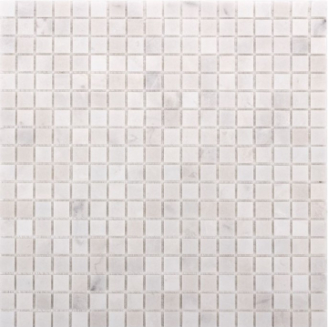 Мозаика DAO-608-15-4 Snow White камень 1,5х1,5 30х30 DAO