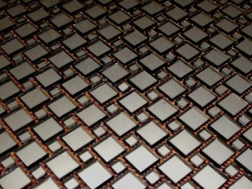 Мозаика DD20 Мозаика зеркальная на сетке (2x2+1x1) 30.9x30.9 Vivere