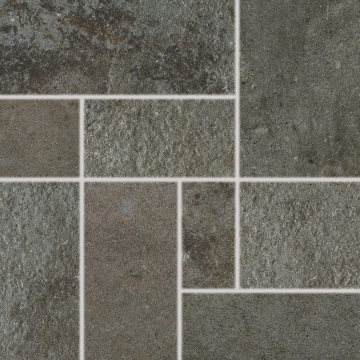Мозаика DDP34694 COMO Mosaic brown-black 30x30 RAKO