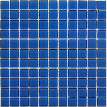 Мозаика Deep blu (стекло) 25*25 300*300 Bonaparte