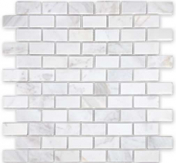 Мозаика Dolomiti bianco POL 2.3x4.8 29.8x29.8 Caramelle Mosaic