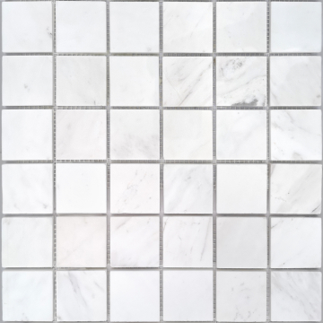 Мозаика Dolomiti bianco POL 48x48x7 305x305 Caramelle Mosaic