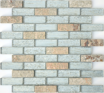 Мозаика Dubai 23x73x8 29,8x29,8 Caramelle Mosaic