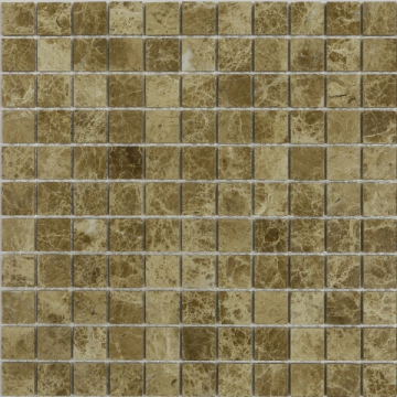 Мозаика Emperador Light POL 4.8x4.8x7 30.5x30.5 Caramelle Mosaic