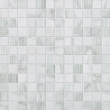 Мозаика fLTB Roma Calacatta Mosaico 30.5x30.5 FAP Ceramiche