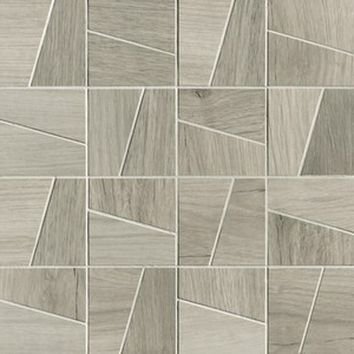 Мозаика fOBK Nest Silver Slash Mosaico Matt 30x30 FAP Ceramiche