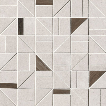 Мозаика fOSM Nux White Gres Outline Mosaico 30x30 FAP Ceramiche