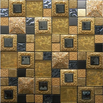 Мозаика Frame Gold 30х30 Intermatex