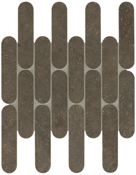 Мозаика fRM8 Nobu Cocoa Curve Mosaico Matt 29x29,5 FAP Ceramiche