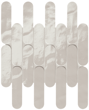 Мозаика fRNU Glim Ghiaccio Curve Mosaico Brillante 29x29,5 FAP Ceramiche