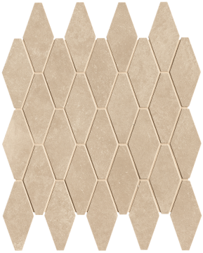 Мозаика fRW1 Nobu Beige Gres Rombi Mosaico Matt 31x35,5 FAP Ceramiche
