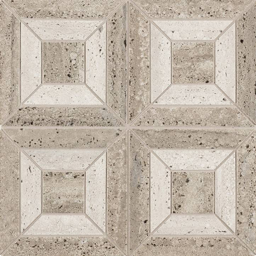 Мозаика fTQW Materia Classica Tortora Bianco Icon C Mosaico 30x30 FAP Ceramiche