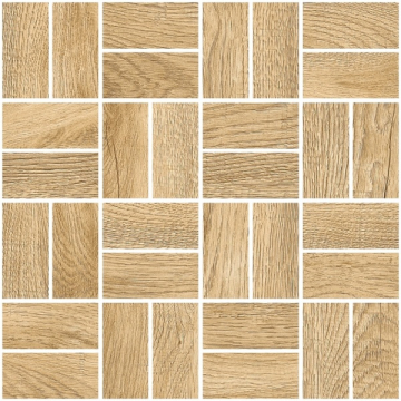 Мозаика G-251/SR/m12 Italian Wood 24.5х24.5 Grasaro