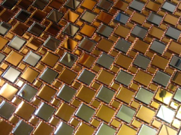 Мозаика GD20-2 Мозаика зеркальная на сетке (2x2+1x1) 30.9x30.9 Vivere