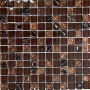 Мозаика Glass Decor Colombia 2.3x2.3 30x30 Bars Crystal