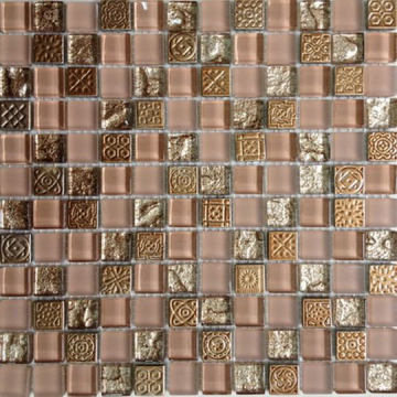 Мозаика Glass Decor Egypt 2.3x2.3 30x30 Bars Crystal