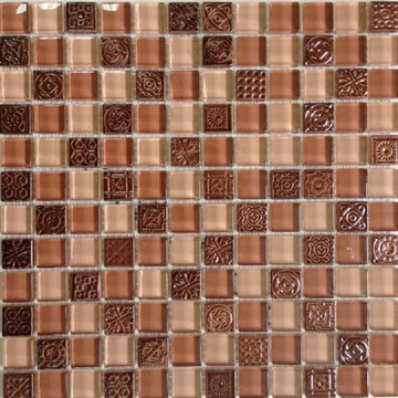 Мозаика Glass Decor Equador 2.3x2.3 30x30 Bars Crystal
