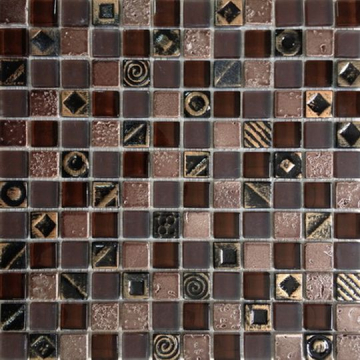 Мозаика Glass Decor Morocco 2.3x2.3 30x30 Bars Crystal