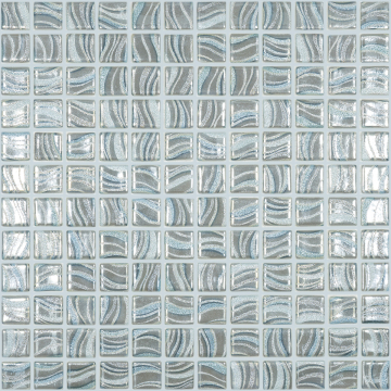 Мозаика Glitter Grey 7804 (на сетке) 25x25 31,7x31,7 Vidrepur