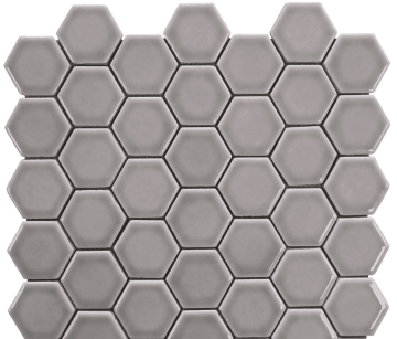 Мозаика Grey Hexagon 30.15х30.15 Bars Crystal